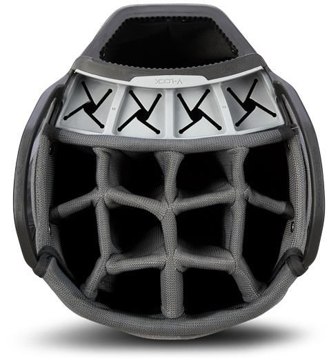 Big Max Dri Lite V-4 Organizer cart bag, grigio/nero
