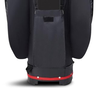Big Max Dri Lite V-4 Organizer cart bag, nero/bianco/rosso