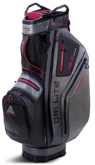 Big Max Dri Lite Tour cart bag, nero/antracite/merlot