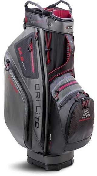 Big Max Dri Lite Tour cart bag, nero/antracite/merlot