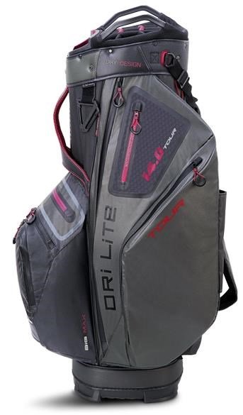 Big Max Dri Lite Tour cart bag, nero/antracite/merlot