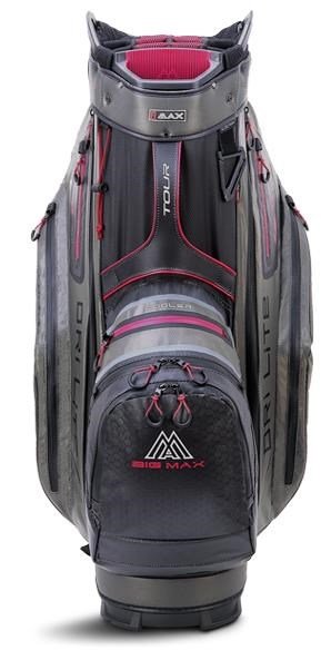 Big Max Dri Lite Tour cart bag, nero/antracite/merlot