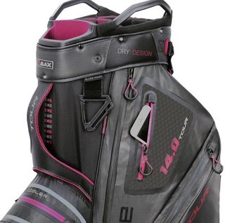 Big Max Dri Lite Tour cart bag, nero/antracite/merlot
