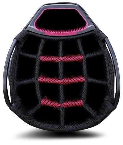 Big Max Dri Lite Tour cart bag, nero/antracite/merlot