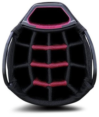 Big Max Dri Lite Tour cart bag, nero/antracite/merlot