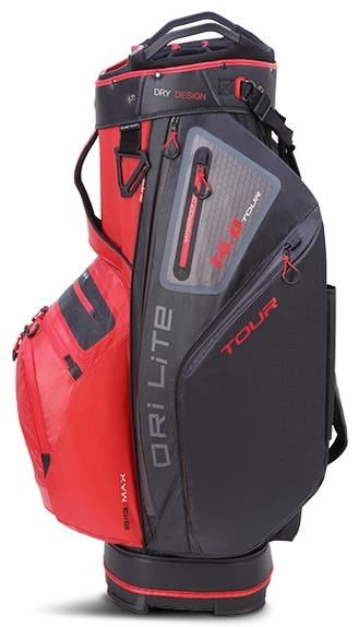 Big Max Dri Lite Tour cart bag, rosso/nero