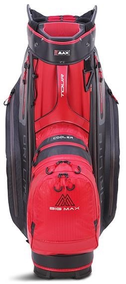 Big Max Dri Lite Tour cart bag, rosso/nero