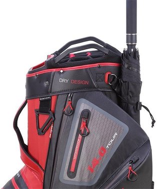 Big Max Dri Lite Tour cart bag, rosso/nero