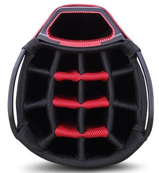 Big Max Dri Lite Tour cart bag, rosso/nero