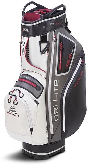 Big Max Dri Lite Tour cart bag, bianco/grigio/nero/merlot