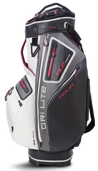 Big Max Dri Lite Tour cart bag, bianco/grigio/nero/merlot