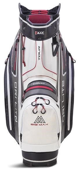 Big Max Dri Lite Tour cart bag, bianco/grigio/nero/merlot