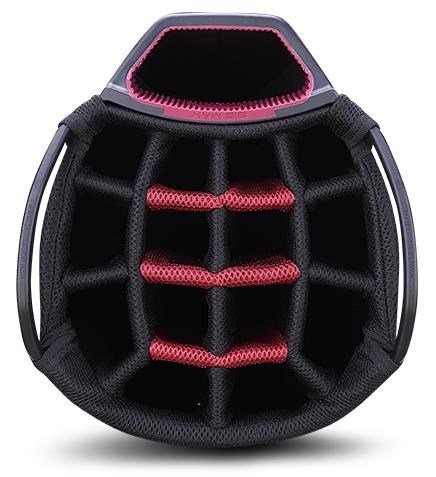 Big Max Dri Lite Tour cart bag, bianco/grigio/nero/merlot