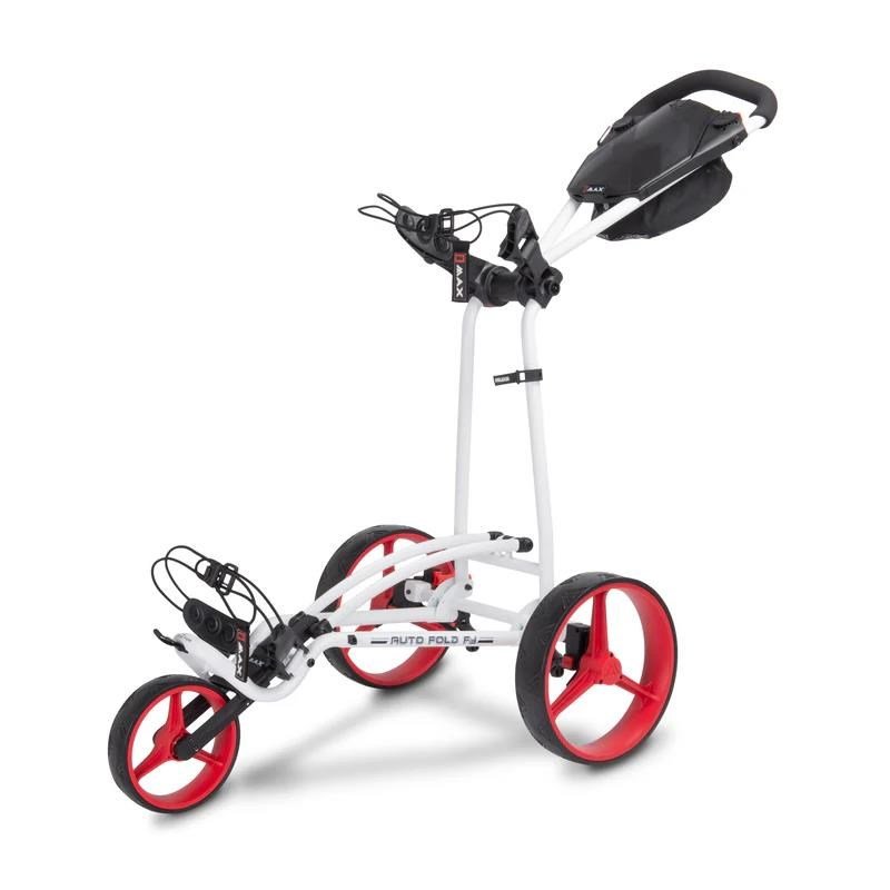 Big Max Autofold FF carrello manuale, bianco/rosso