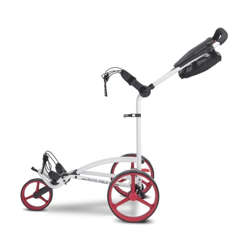 Big Max Autofold FF carrello manuale, bianco/rosso