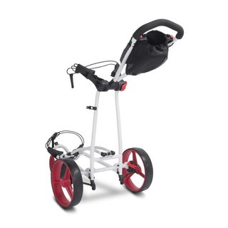 Big Max Autofold FF carrello manuale, bianco/rosso