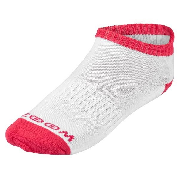 Zoom Ankle calzini da donna (3 paia), bianco/fucsia