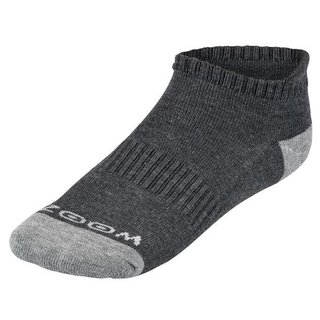 Zoom Ankle calzini da donna (3 paia), charcoal/silver