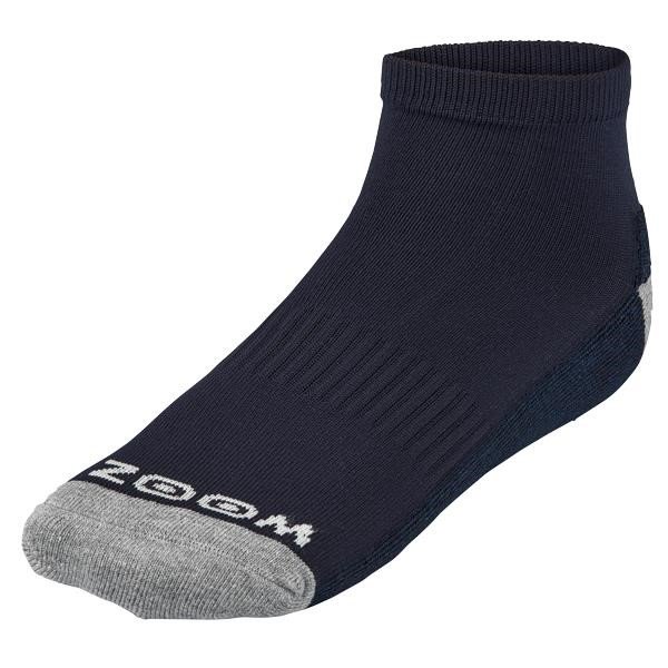 Zoom Ankle calzini da donna (3 paia), navy/silver