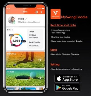 Voice Caddie Swing Caddie SC300i Launch Monitor
