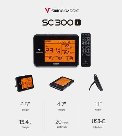 Voice Caddie Swing Caddie SC300i Launch Monitor