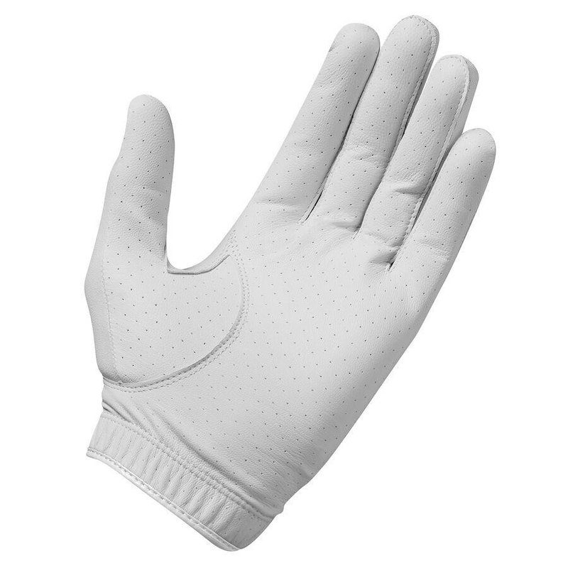 TaylorMade Stratus guanto da golf junior, bianco