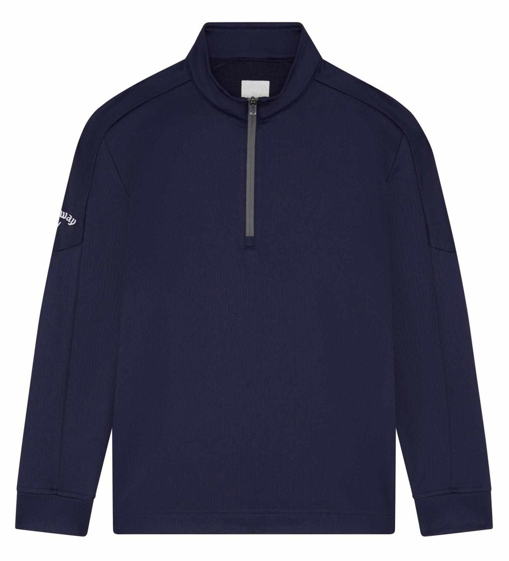 Callaway Waffle Fleece felpa junior, peacoat