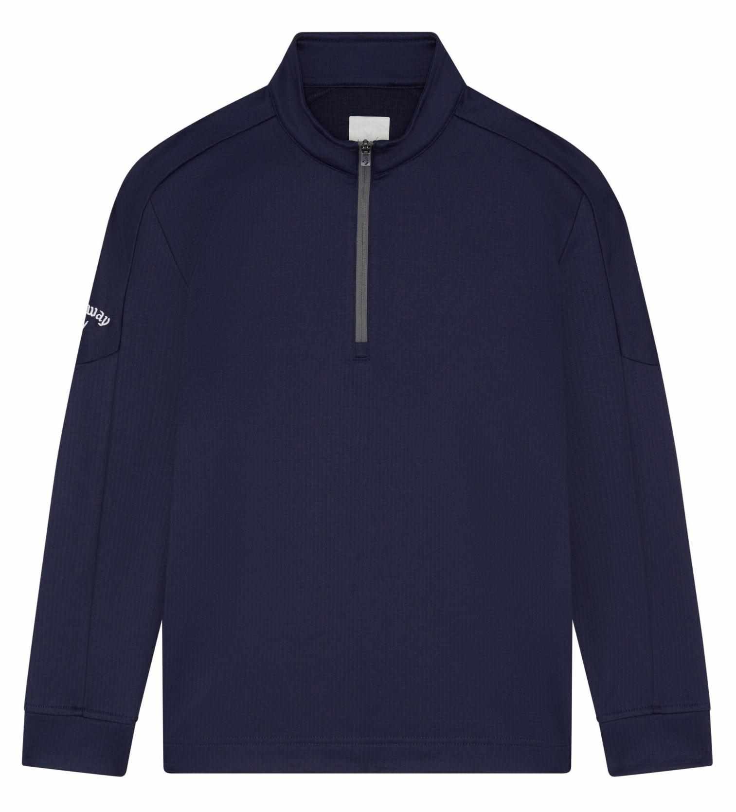Callaway Waffle Fleece felpa junior, peacoat