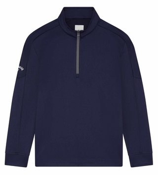Callaway Waffle Fleece felpa junior, peacoat