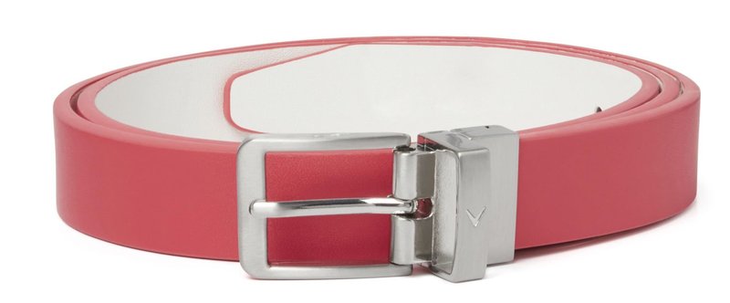 Callaway Sleek Modern Reversible cintura da donna, rosso/bianco