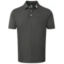 FootJoy Stretch Pique Solid polo da uomo, charcoal