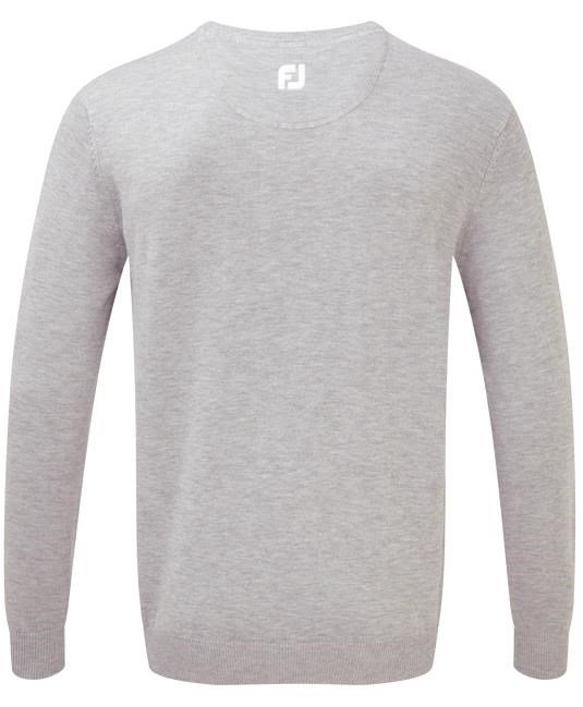 FootJoy Wool Blend V-Neck maglione da uomo, heather grey
