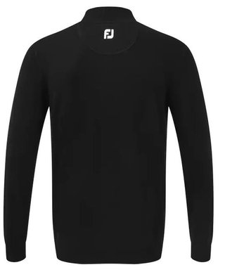 FootJoy Wool Blend 1/2 Zip maglione da uomo, nero