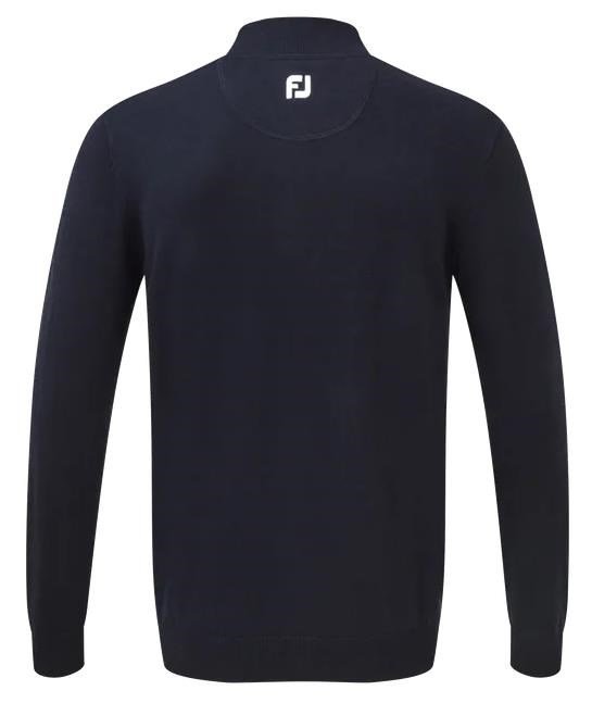 FootJoy Wool Blend 1/2 Zip pullover da uomo, navy