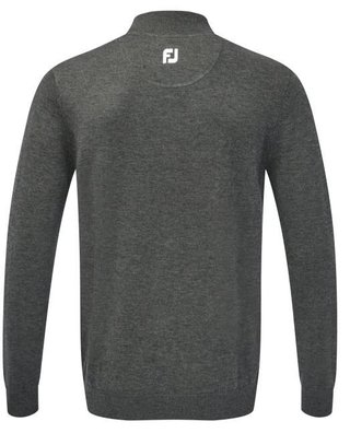 FootJoy Wool Blend 1/2 Zip pullover da uomo, grigio