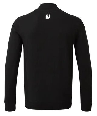 FootJoy Wool Blend 1/2 Zip Lined felpa da uomo, nero