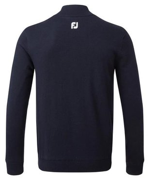 FootJoy Wool Blend 1/2 Zip Lined pullover da uomo, blu navy