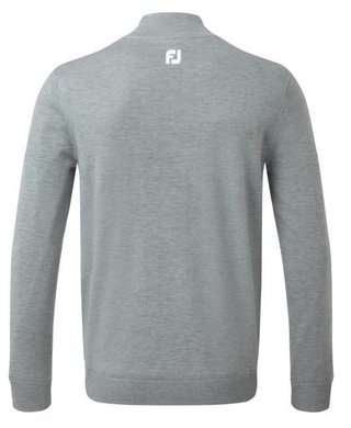 FootJoy Wool Blend 1/2 Zip Lined da uomo pullover, heather grey
