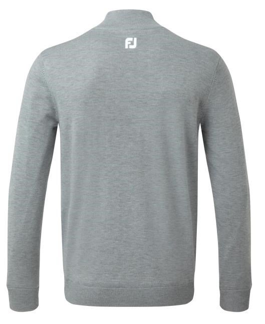 FootJoy Wool Blend 1/2 Zip Lined da uomo pullover, heather grey