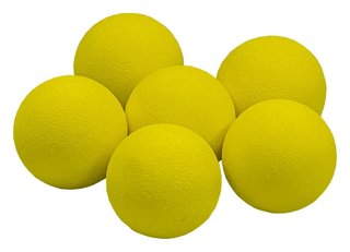 Longridge Yellow Foam Practice Balls palline da golf, gialle