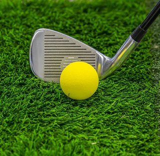 Longridge Yellow Foam Practice Balls palline da golf, gialle
