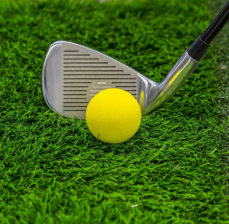 Longridge Yellow Foam Practice Balls palline da golf, gialle