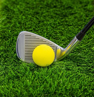 Longridge Yellow Foam Practice Balls palline da golf, gialle
