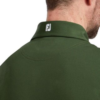 FootJoy Stretch Pique Solid polo da uomo, olive