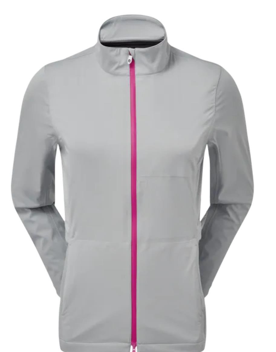 FootJoy Hydroknit giacca da donna, grigio/rosa