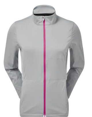 FootJoy Hydroknit giacca da donna, grigio/rosa