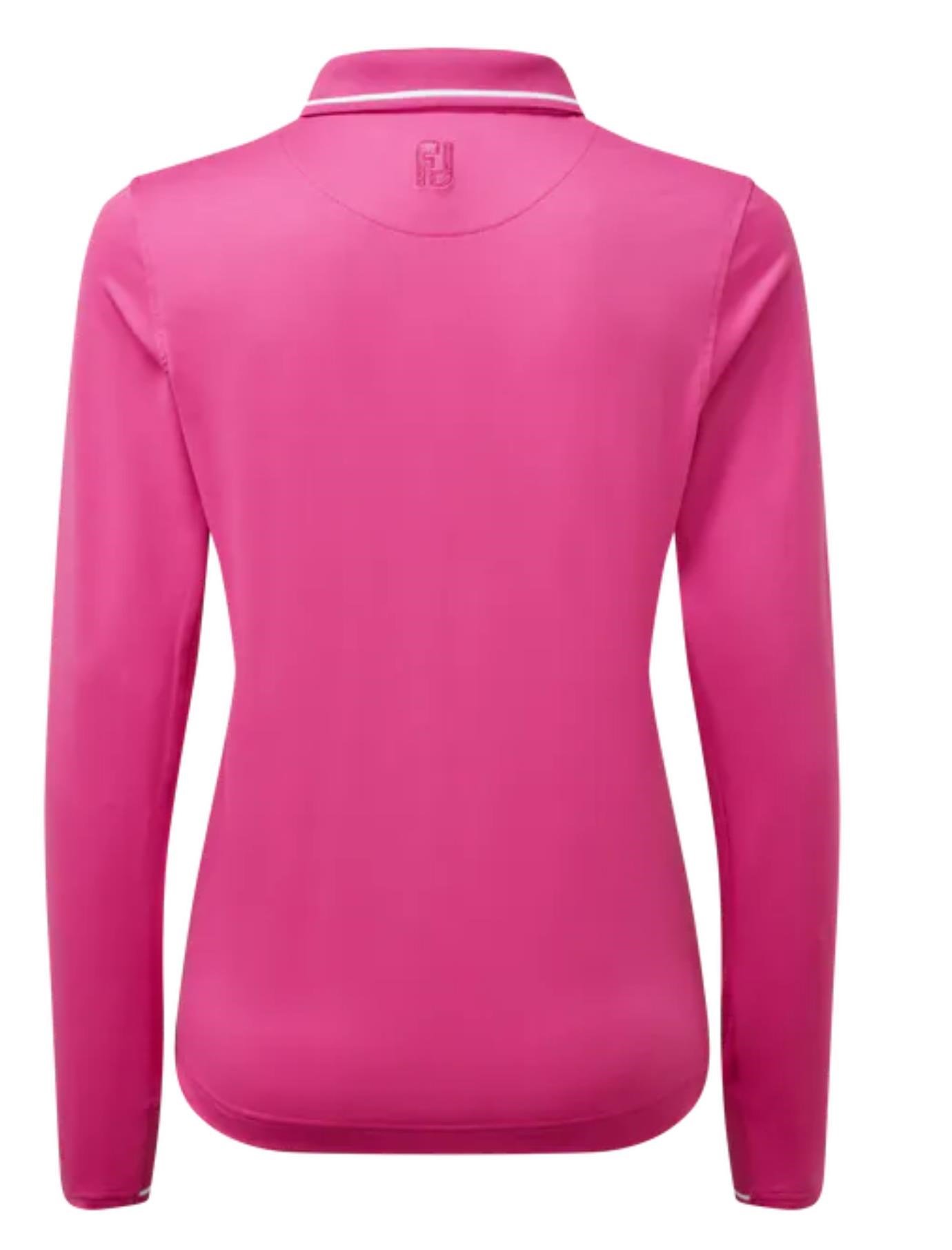 FootJoy Thermal Long Sleeved polo da donna, rosa