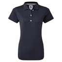 FootJoy Stretch Pique Solid polo da donna, navy