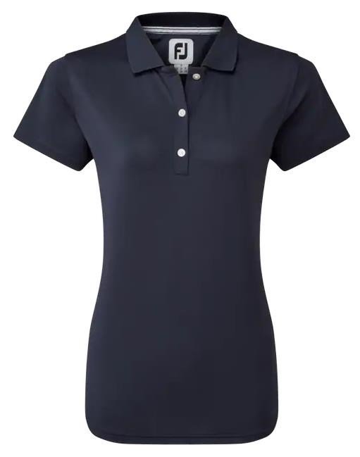 FootJoy Stretch Pique Solid polo da donna, navy