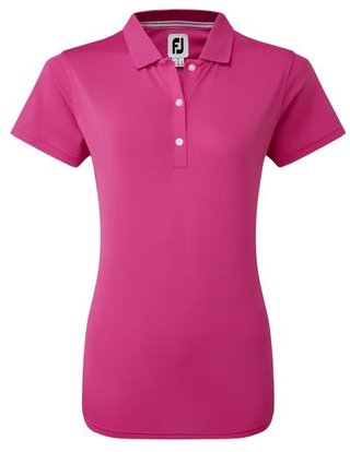 FootJoy Stretch Pique Solid polo donna, heather pink